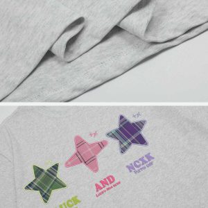 embroidered star tee   youthful foam design & chic 2160