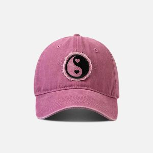 embroidered tai chi cap   iconic & crafted streetwear 7166