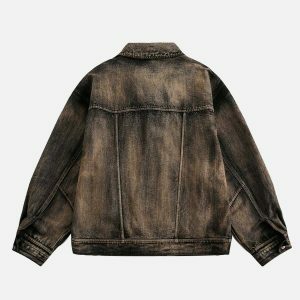 exclusive denim jacket special design & urban flair 4897