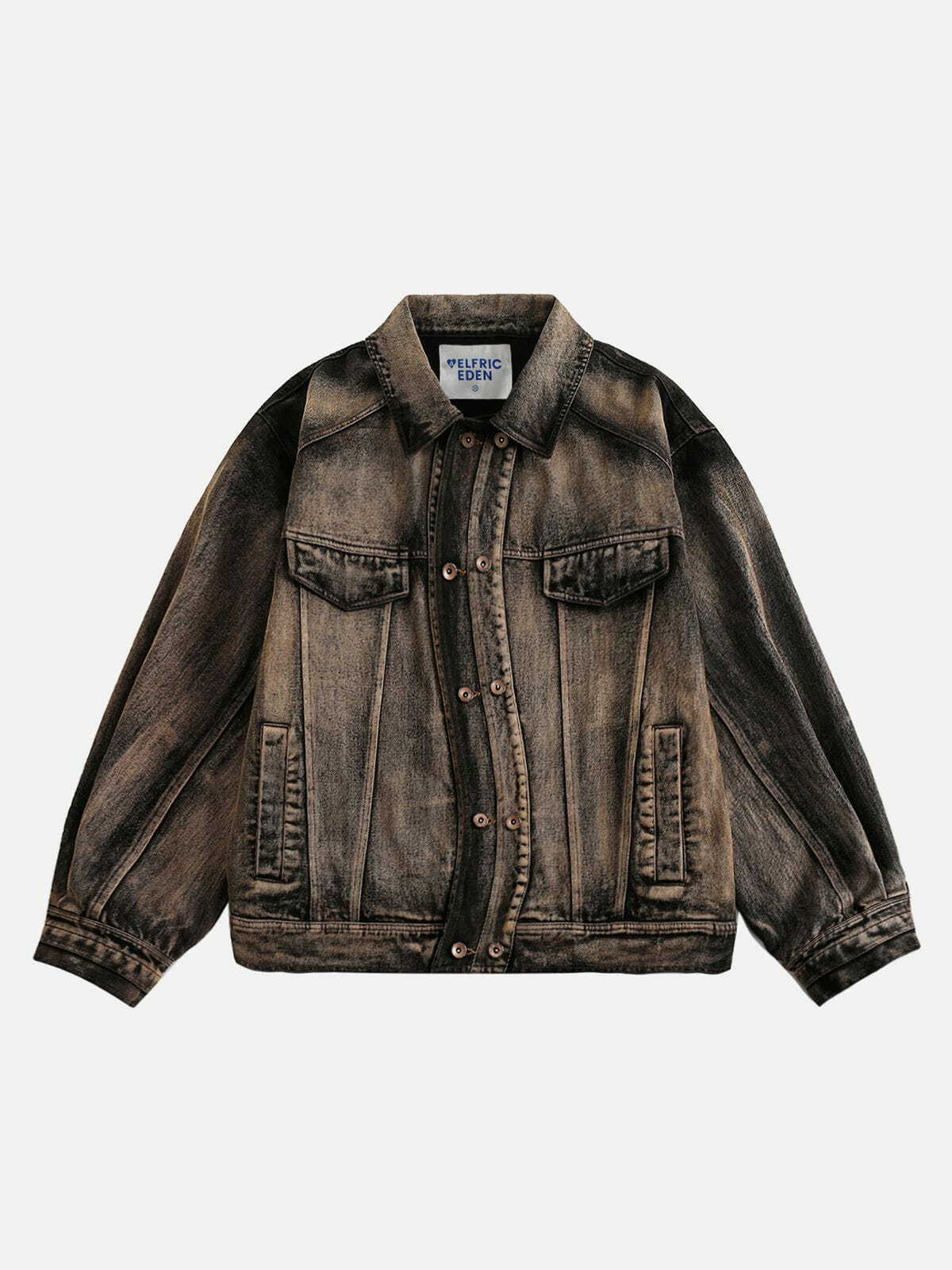 exclusive denim jacket special design & urban flair 8565