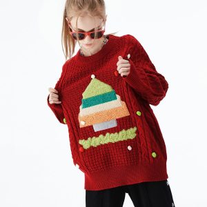 festive christmas tree sweater iconic holiday design 3621