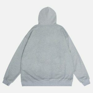 flame apple print hoodie edgy streetwear essential 7889