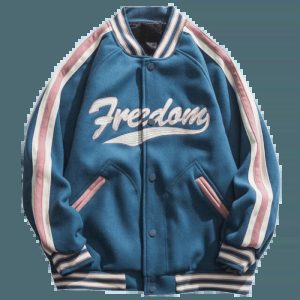 freedom jacket youthful & dynamic streetwear icon 8179