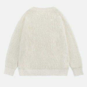 fuzzy dog sweater   edgy & retro streetwear 4266