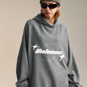 galaxy foam hoodie dynamic print & urban appeal 8828