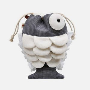 iconic 3d fish scales bag with quirky eyes   urban chic 7906