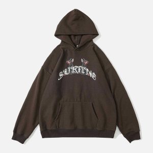 iconic doberman print hoodie   urban & youthful style 5031