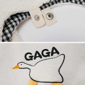 iconic gaga goose embroidered bag   youthful & crafted 2872
