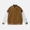 iconic letter embossed varsity jacket   youthful & crafted 7468