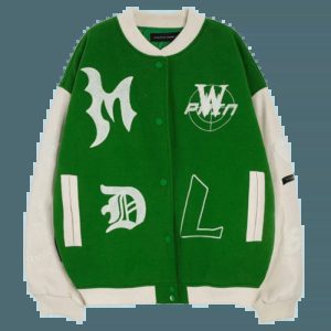iconic mwdl baseball jacket   youthful & urban style 1461
