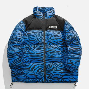 iconic patchwork camo coat winter streetwear essential 8743