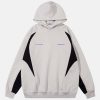 iconic retro patchwork hoodie unisex streetwear appeal 6748