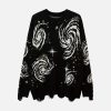 iconic starry night sweater jacquard knit urban elegance 1575