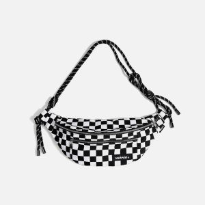 labeled lattice straps bag   urban chic lattice bag with custom straps 4494