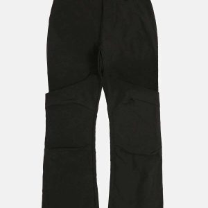 labeled slit pants youthful & sleek streetwear essential 1667