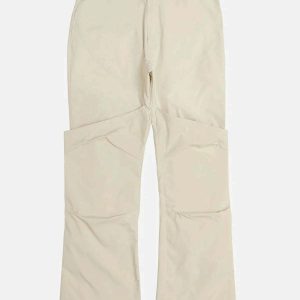 labeled slit pants youthful & sleek streetwear essential 3451