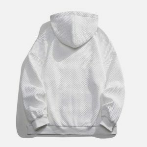 minimalist jacquard hoodie   sleek urban comfort design 2526