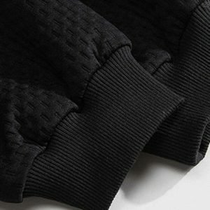 minimalist jacquard hoodie   sleek urban comfort design 2587