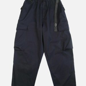 multi pocket cargo pants sleek urban & y2k trendy 5378