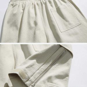 multi pocket shorts sleek design & urban appeal 4024
