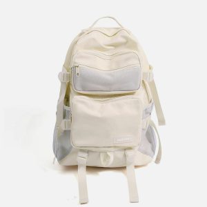 multipocket shoulder bag highcapacity & urban chic 1239