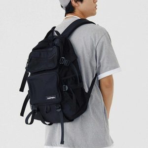 multipocket shoulder bag highcapacity & urban chic 4129