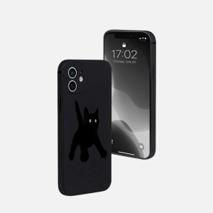 nocturnal cat iphone case   sleek design & urban appeal 8382