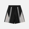 patchwork color block shorts youthful & trendy streetwear 4525