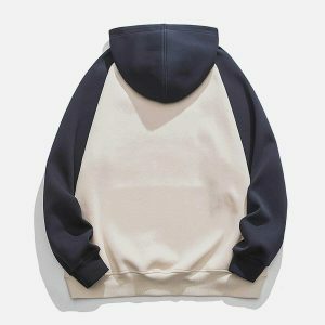 patchwork hoodie urban fashion statement 2986