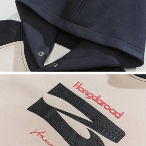 patchwork hoodie urban fashion statement 8756