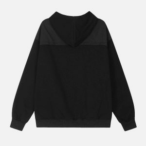 patchwork reflector hoodie   urban & youthful streetwear 1941