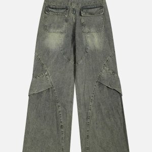 patchwork washed jeans urban edge 2412
