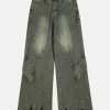 patchwork washed jeans urban edge 6317