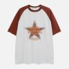 pixel star patchwork tee   youthful & crafted streetwear staple 4512