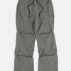 pleated layered pants   youthful & dynamic streetwear staple 2957