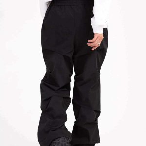 pleated layered pants   youthful & dynamic streetwear staple 4466