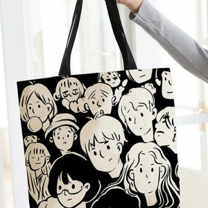 quirky cartoon character bag   youthful & trendy appeal 2232