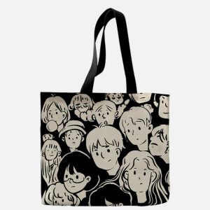 quirky cartoon character bag   youthful & trendy appeal 7275