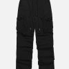 retro inspired cargo pants with large pockets 3875