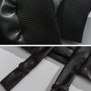 retro 90s leather jacket   iconic & timeless streetwear 3825