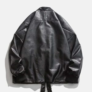 retro 90s leather jacket   iconic & timeless streetwear 4485