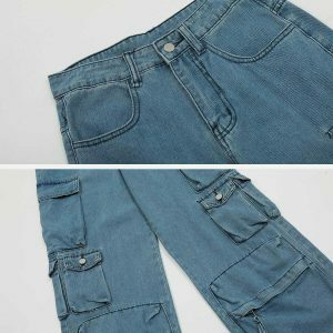 retro barbiecore cargo jeans   vibrant y2k streetwear 4935