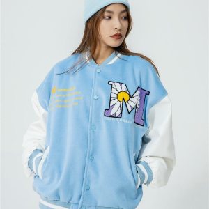 retro floral jacket   chic & vibrant streetwear icon 8671