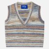 retro gradient sweater vest   youthful & trendy appeal 3492