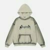 retro inkjet printing hoodie edgy streetwear 2535