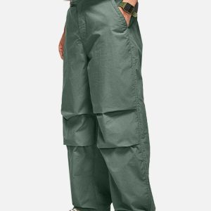 retro knee wrinkle pants urban fashion trend 1576