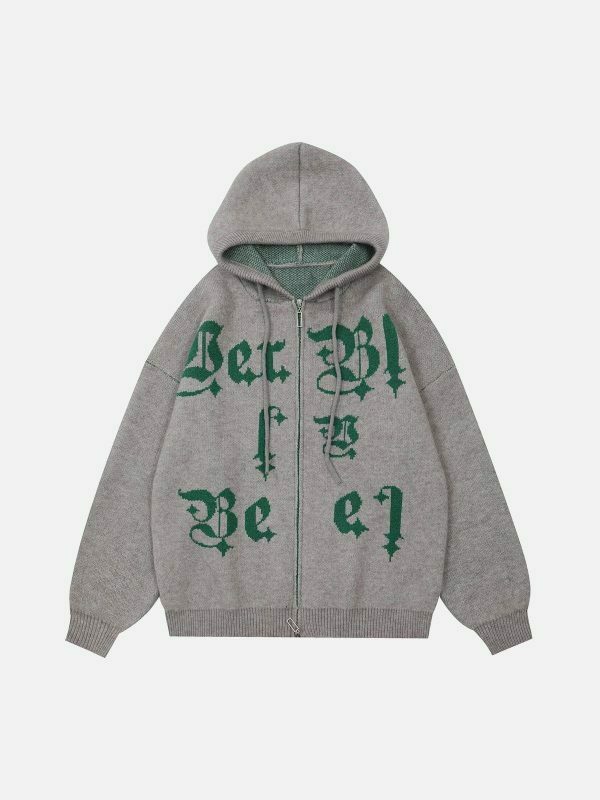retro letter embroidery hoodie urban streetwear 3047