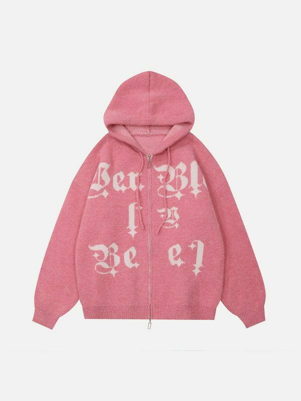 retro letter embroidery hoodie urban streetwear 7293