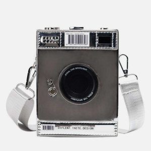 retro mini camera bag   chic & compact streetwear essential 6126