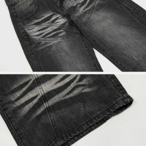 retro patchwork jeans vintage & edgy denim 6481